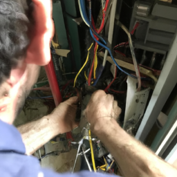 Installation de câblage électrique pour réseau informatique Talant